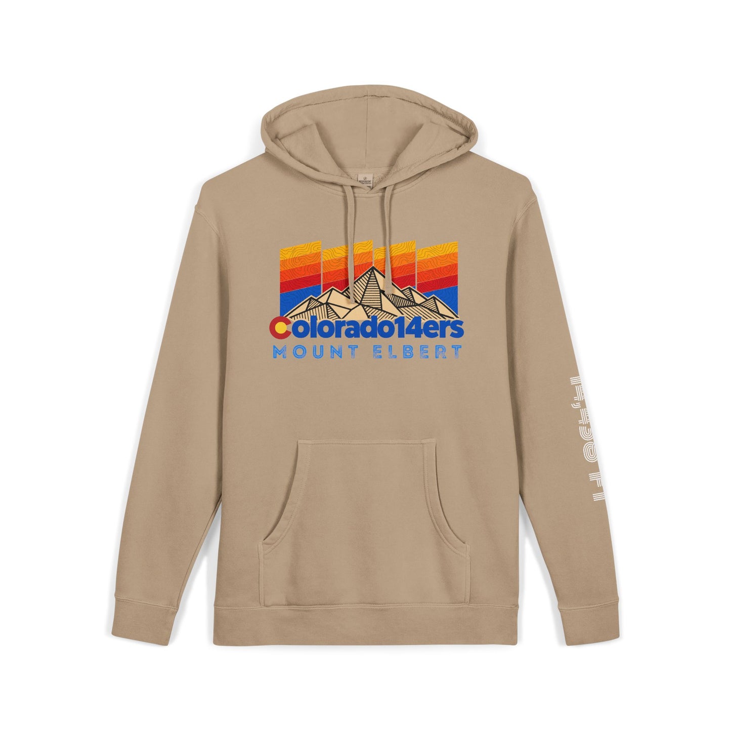CO 14er Hoodie | Mount Elbert