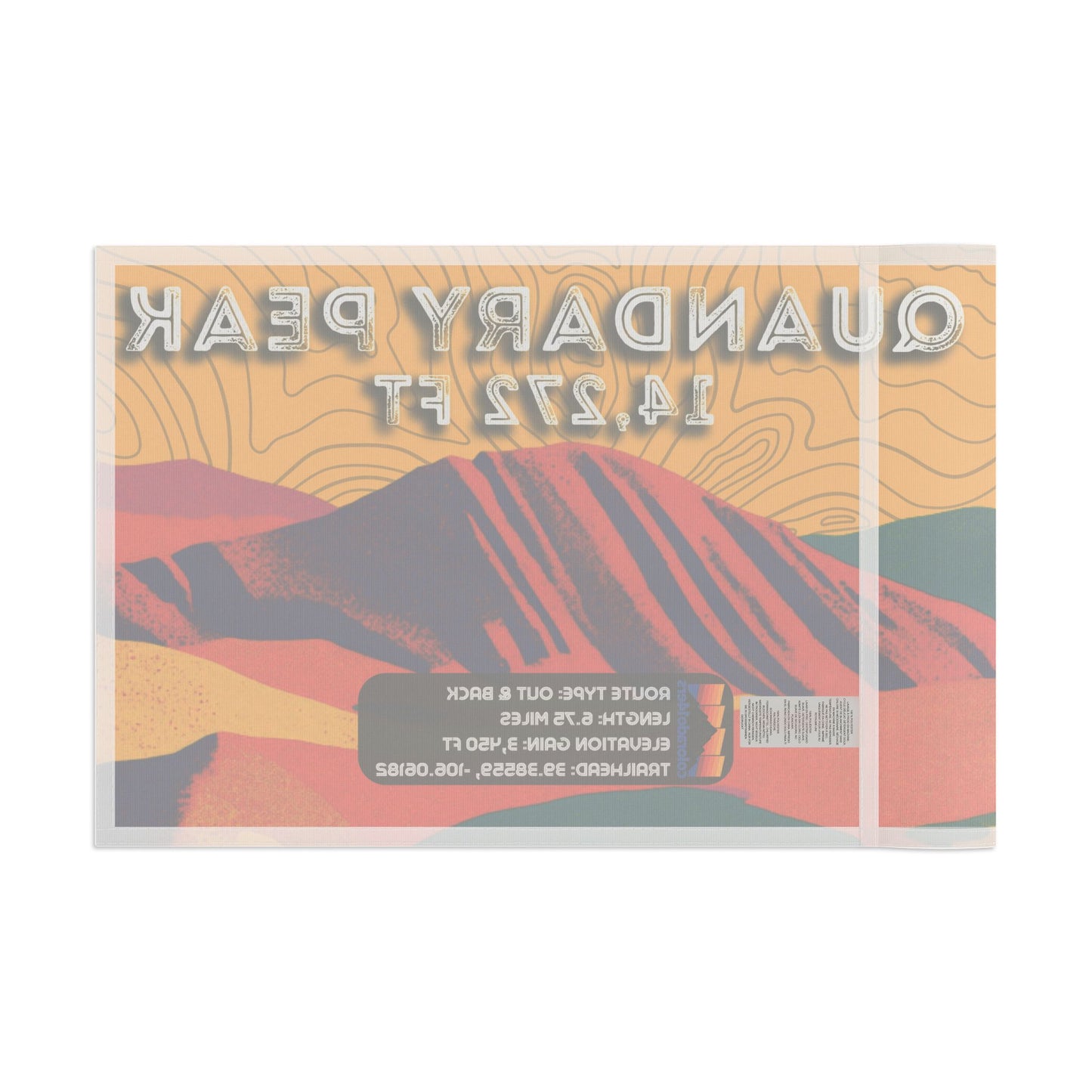 CO 14er Summit Flag | Quandary Peak