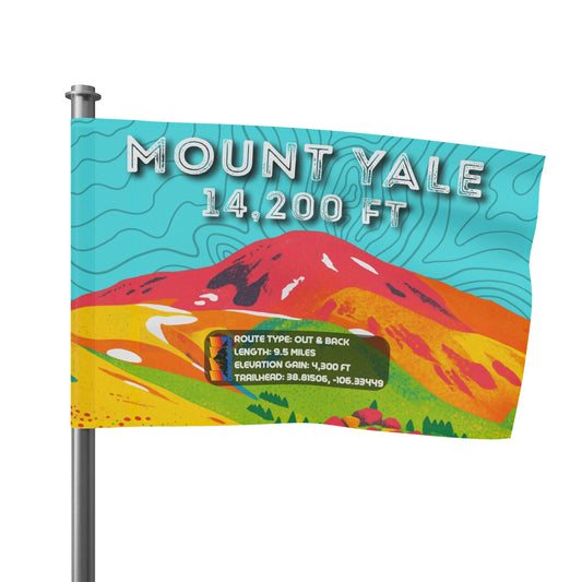 CO 14er Summit Flag | Mount Yale