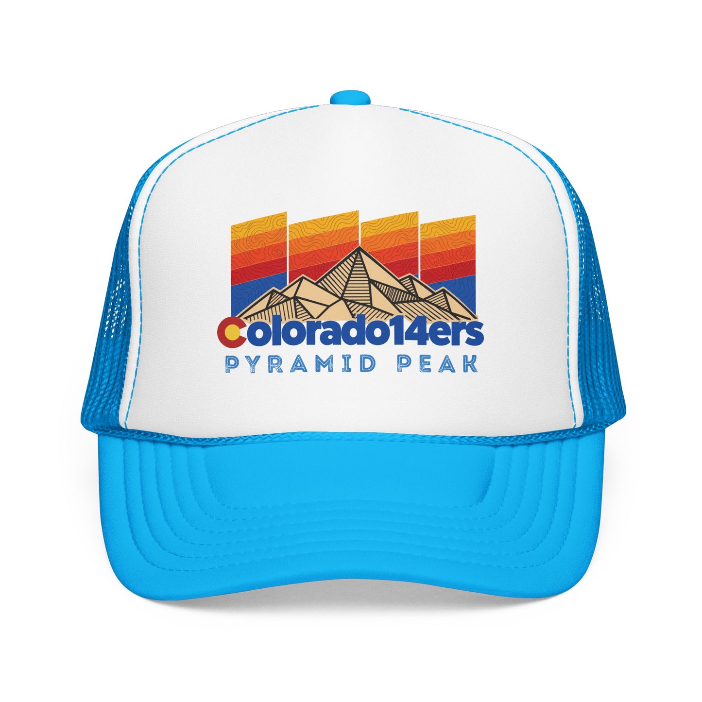 CO 14er Trucker Hat | Pyramid Peak