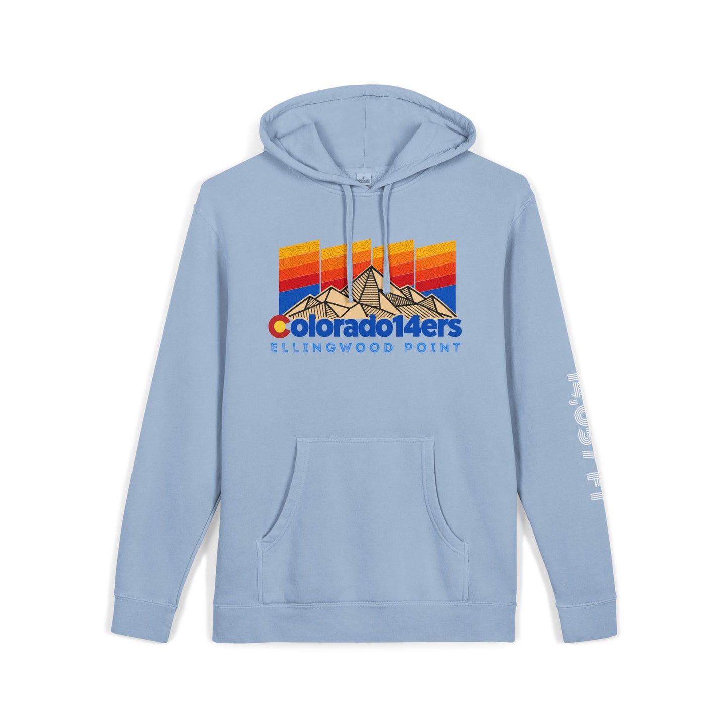 CO 14er Hoodie | Ellingwood Point