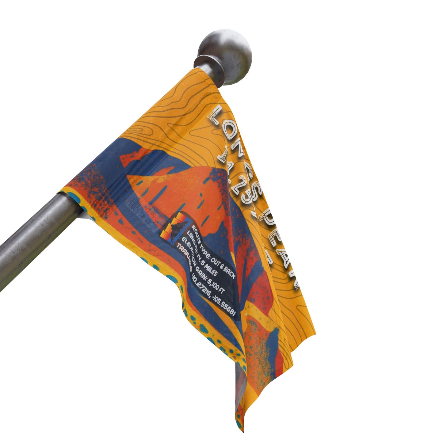 CO 14er Summit Flag | Longs Peak