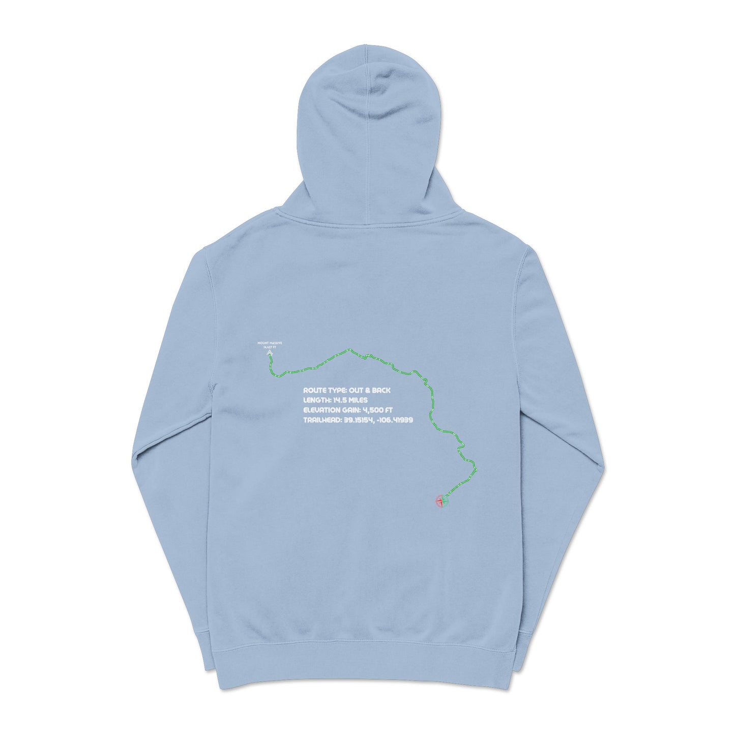 CO 14er Hoodie | Mount Massive