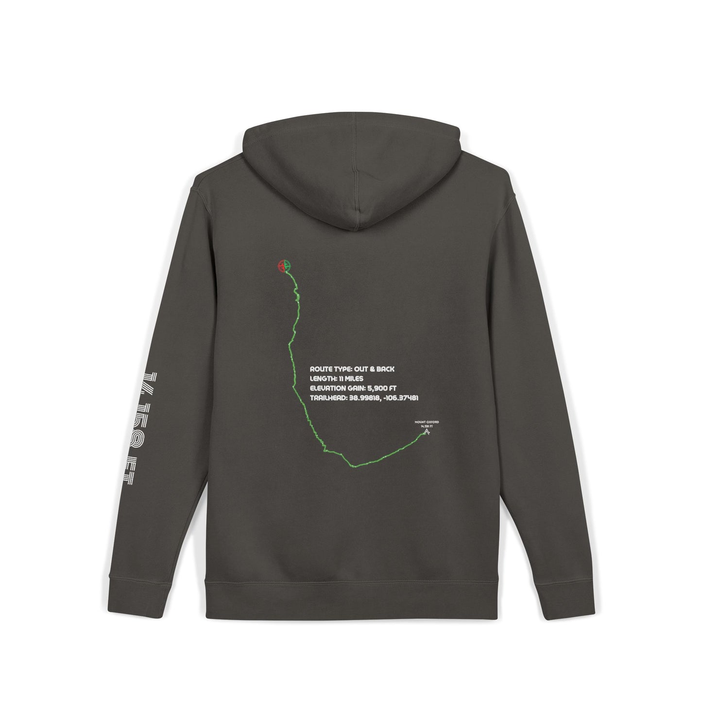 CO 14er Hoodie | Mount Oxford
