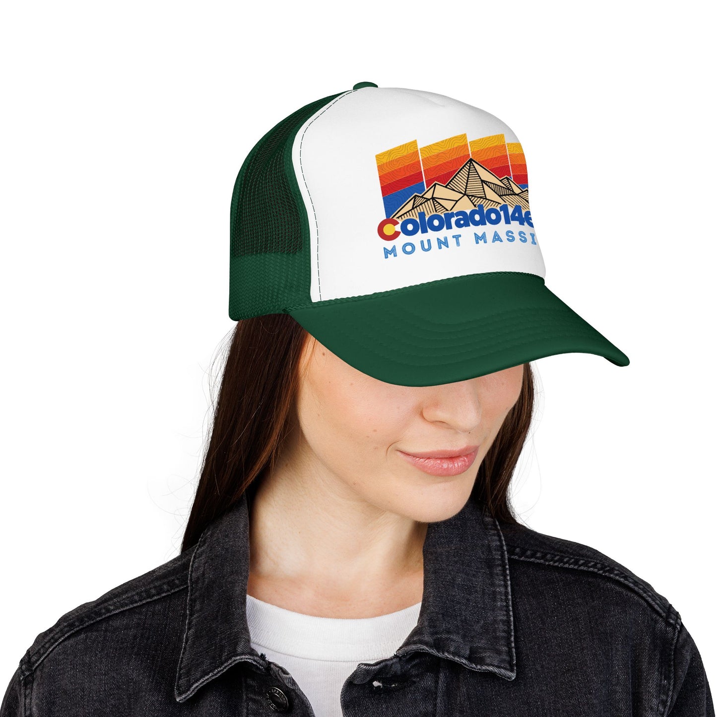 CO 14er Trucker Hat | Mount Massive