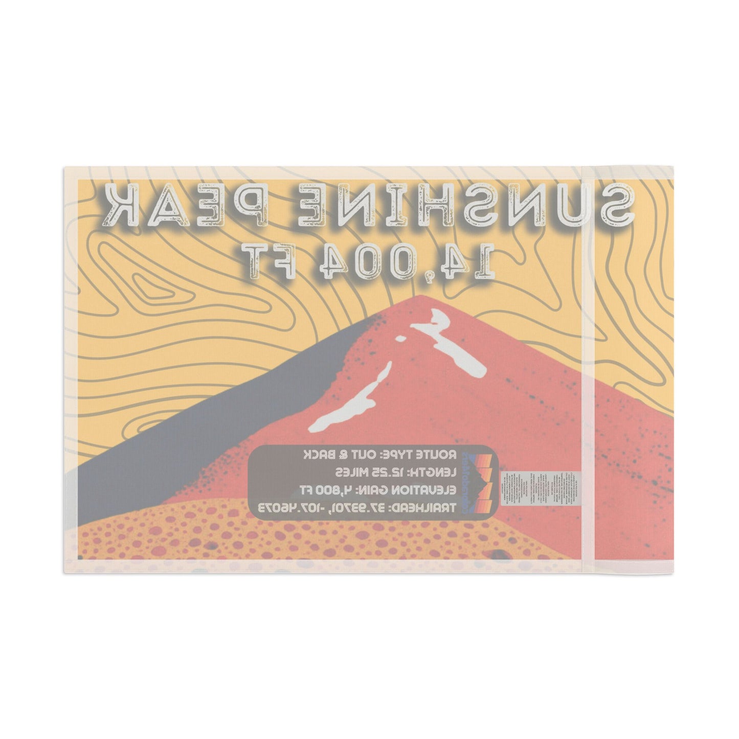 CO 14er Summit Flag | Sunshine Peak