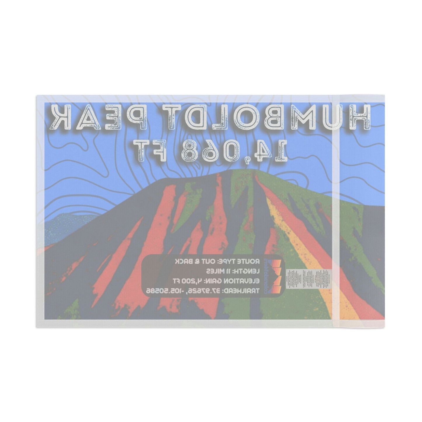 CO 14er Summit Flag | Humboldt Peak