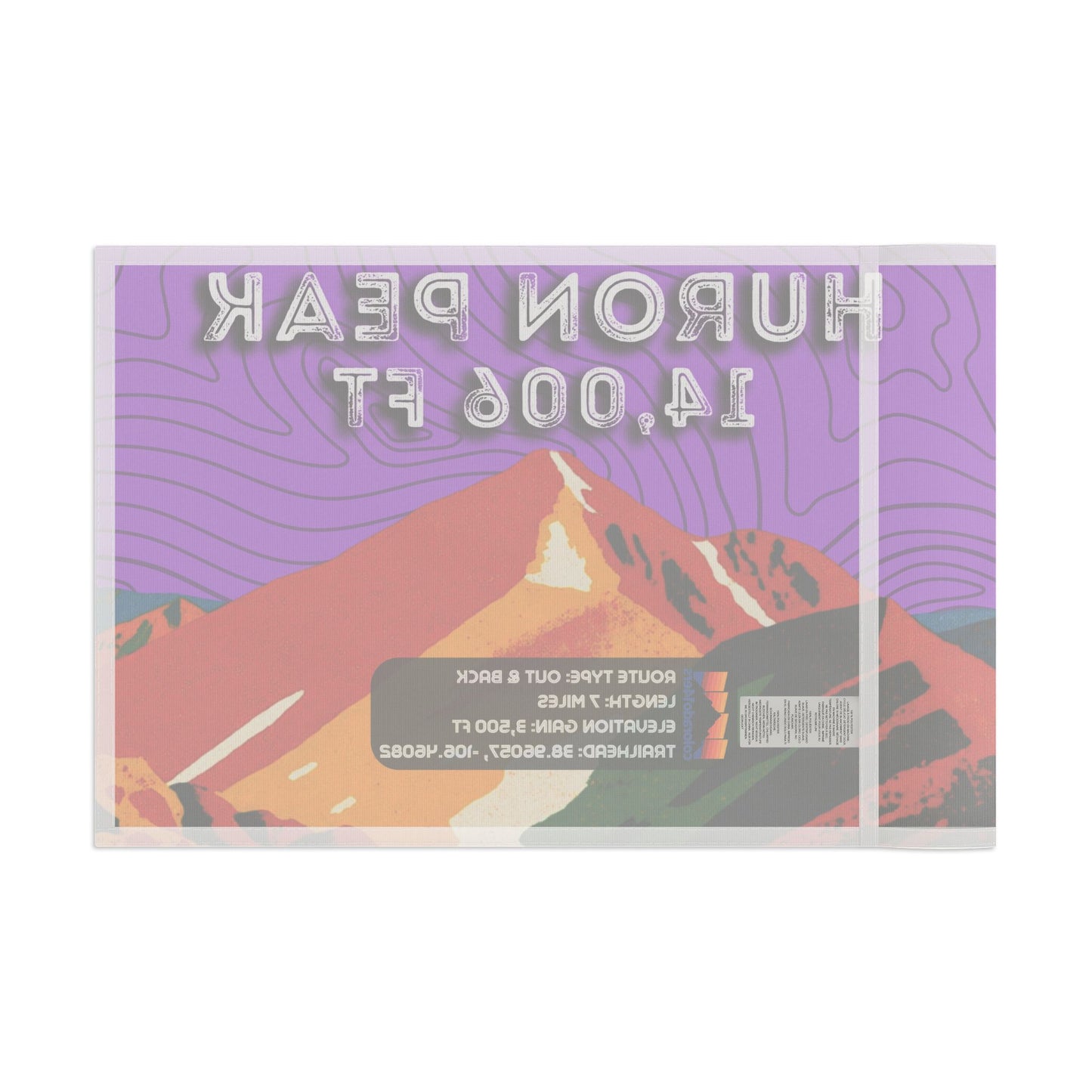 CO 14er Summit Flag | Huron Peak