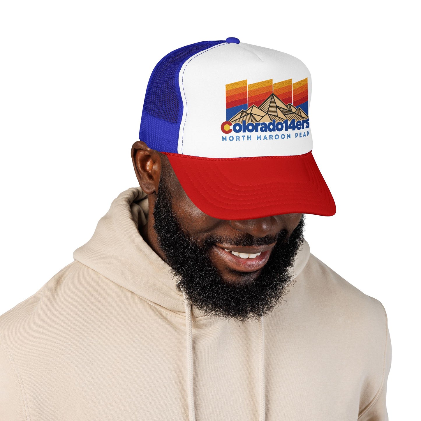 CO 14er Trucker Hat | North Maroon Peak