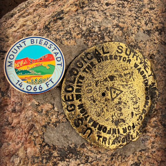 CO 14er Challenge Coin | Mount Bierstadt