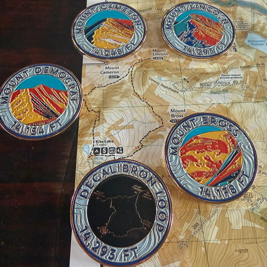 The Decalibron Complete Set — 4 Coins + FREE Decalibron Loop Coin