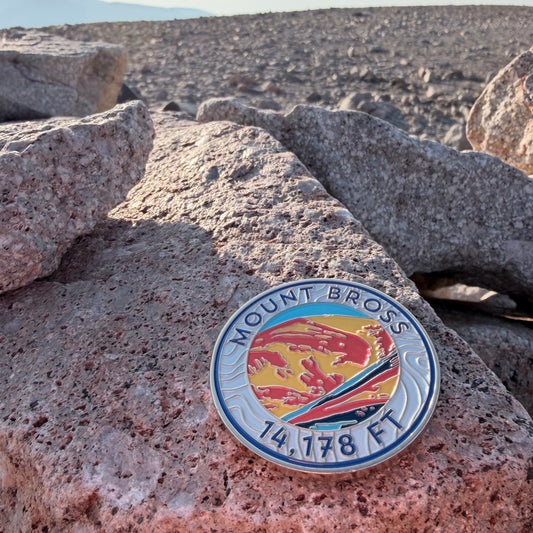 CO 14er Challenge Coin | Mount Bross