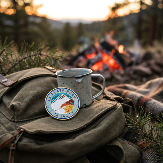 CO 14er Challenge Coin | La Plata Peak