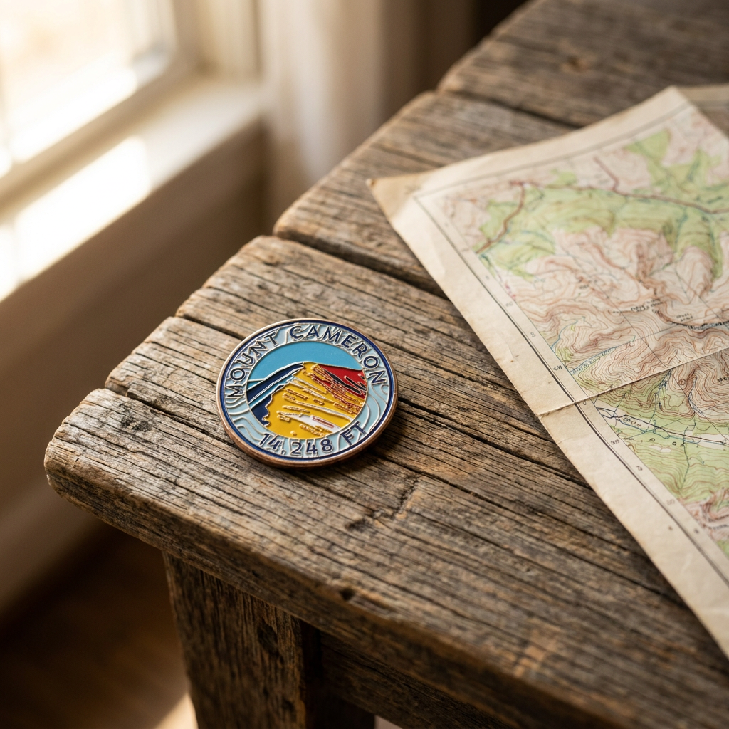 CO 14er Challenge Coin | Mount Cameron