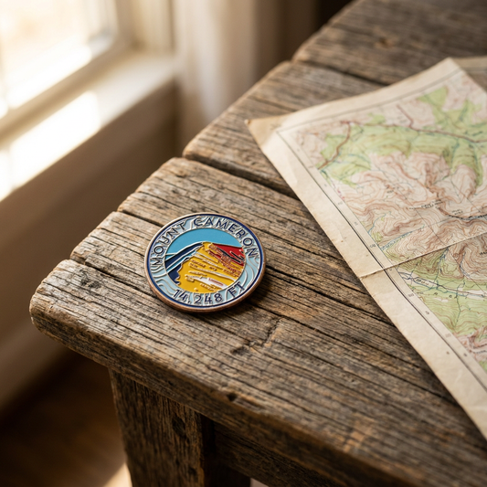 CO 14er Challenge Coin | Mount Cameron