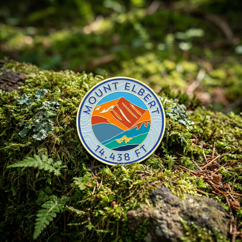 CO 14er Challenge Coin | Mount Elbert