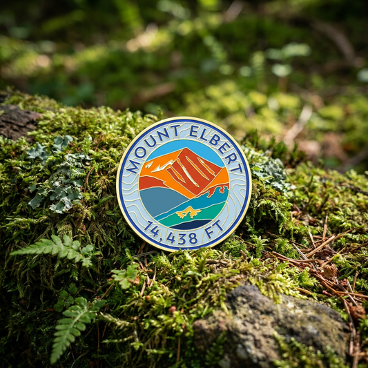 CO 14er Challenge Coin | Mount Elbert