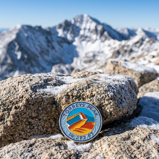 CO 14er Challenge Coin | Torreys Peak