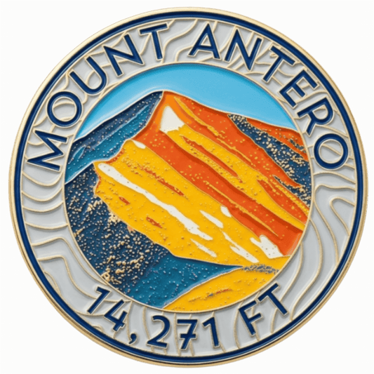 CO 14er Challenge Coin | Mount Antero