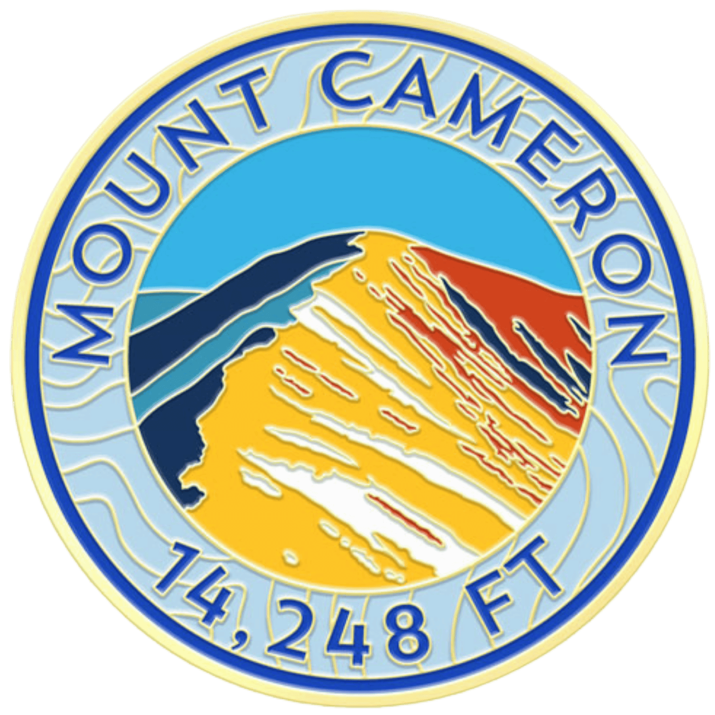 CO 14er Challenge Coin | Mount Cameron