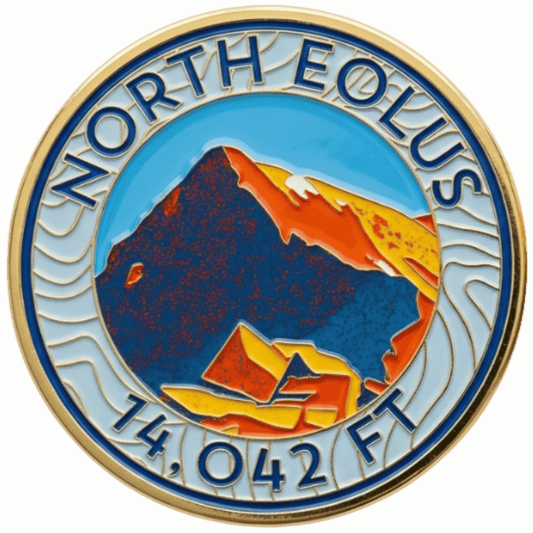 CO 14er Challenge Coin | North Eolus