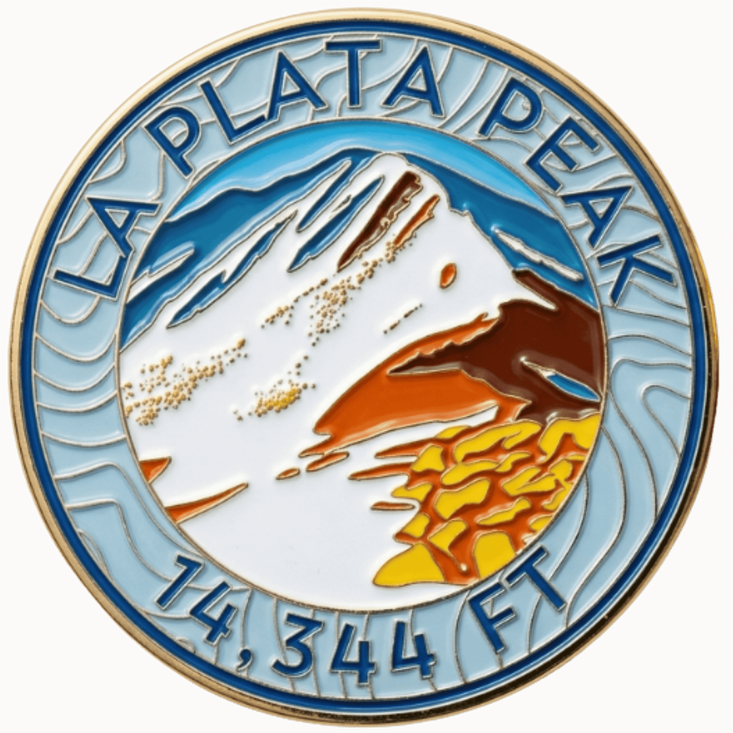 CO 14er Challenge Coin | La Plata Peak