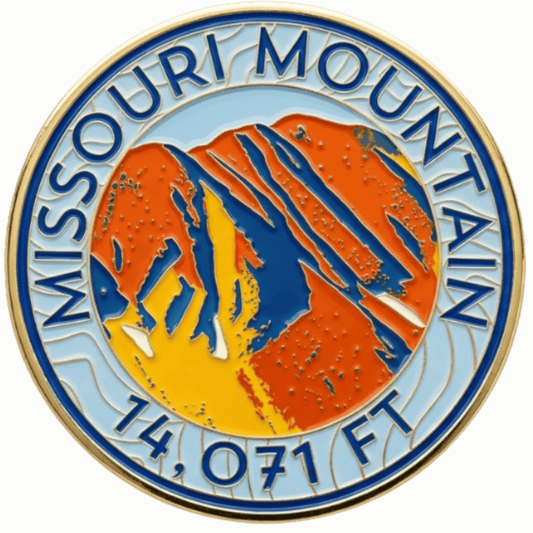 CO 14er Challenge Coin | Missouri Mountain