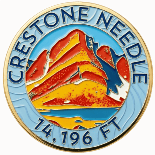 CO 14er Challenge Coin | Crestone Needle