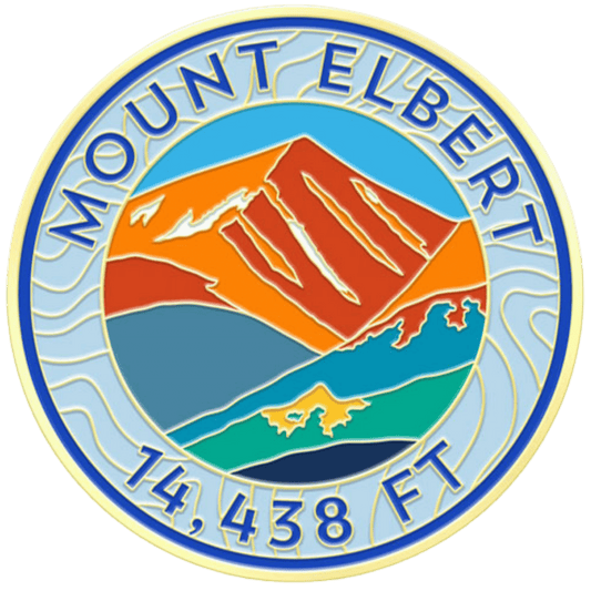CO 14er Challenge Coin | Mount Elbert