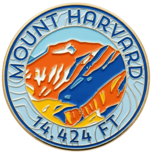 CO 14er Challenge Coin | Mount Harvard