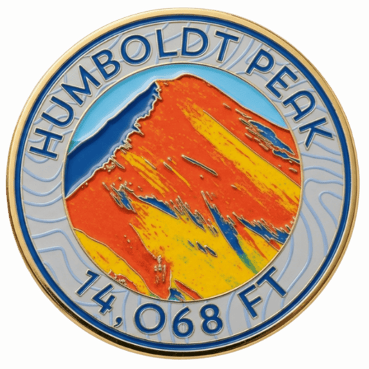 CO 14er Challenge Coin | Humboldt Peak