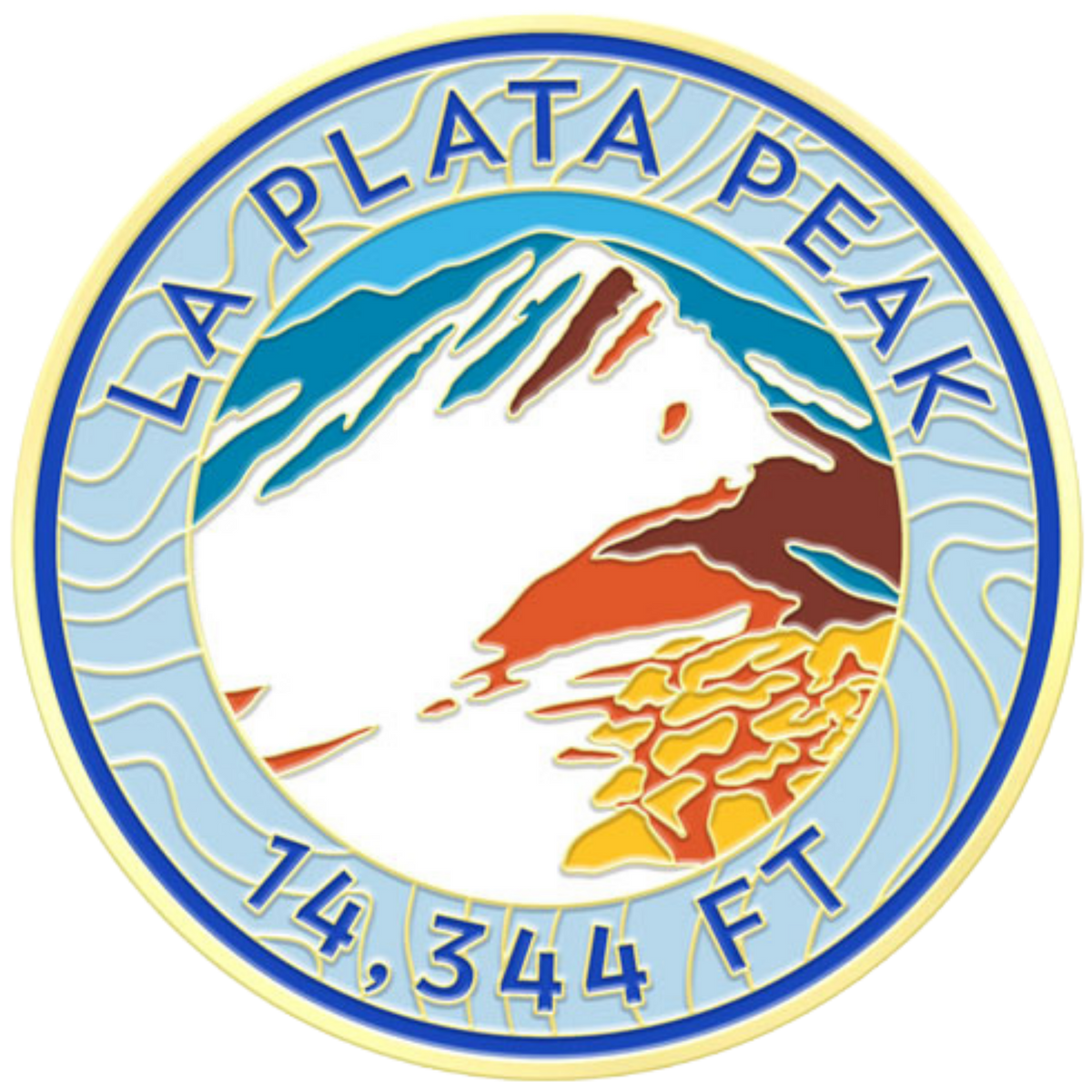 CO 14er Challenge Coin | La Plata Peak