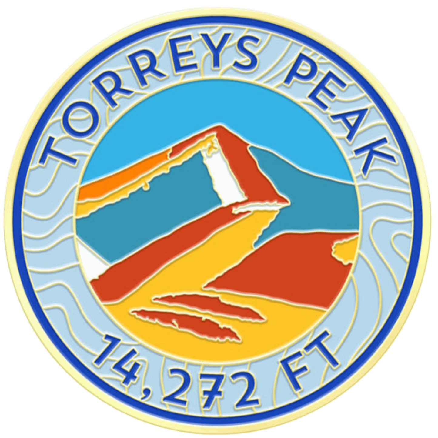 CO 14er Challenge Coin | Torreys Peak